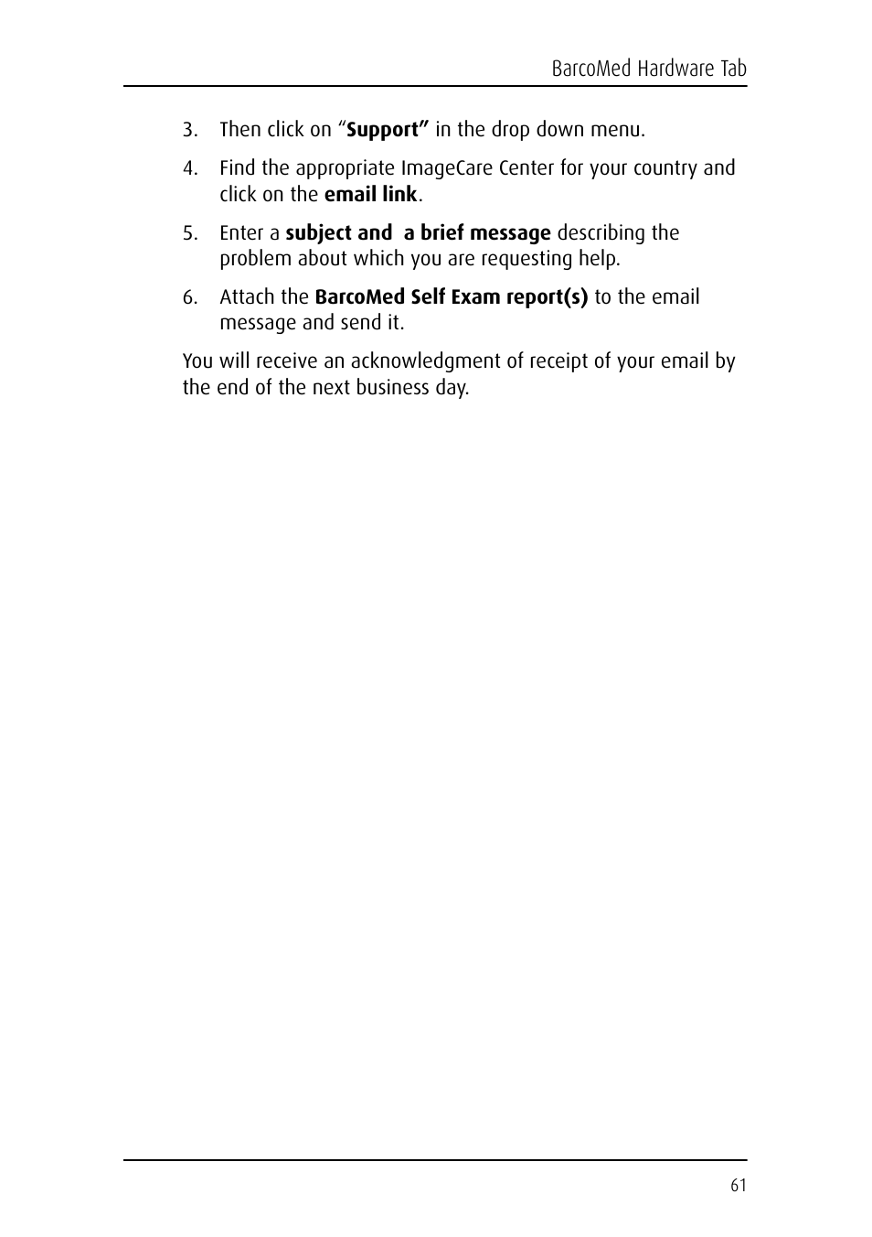 Barco DICOM THEATER MGP 15 User Manual | Page 61 / 102