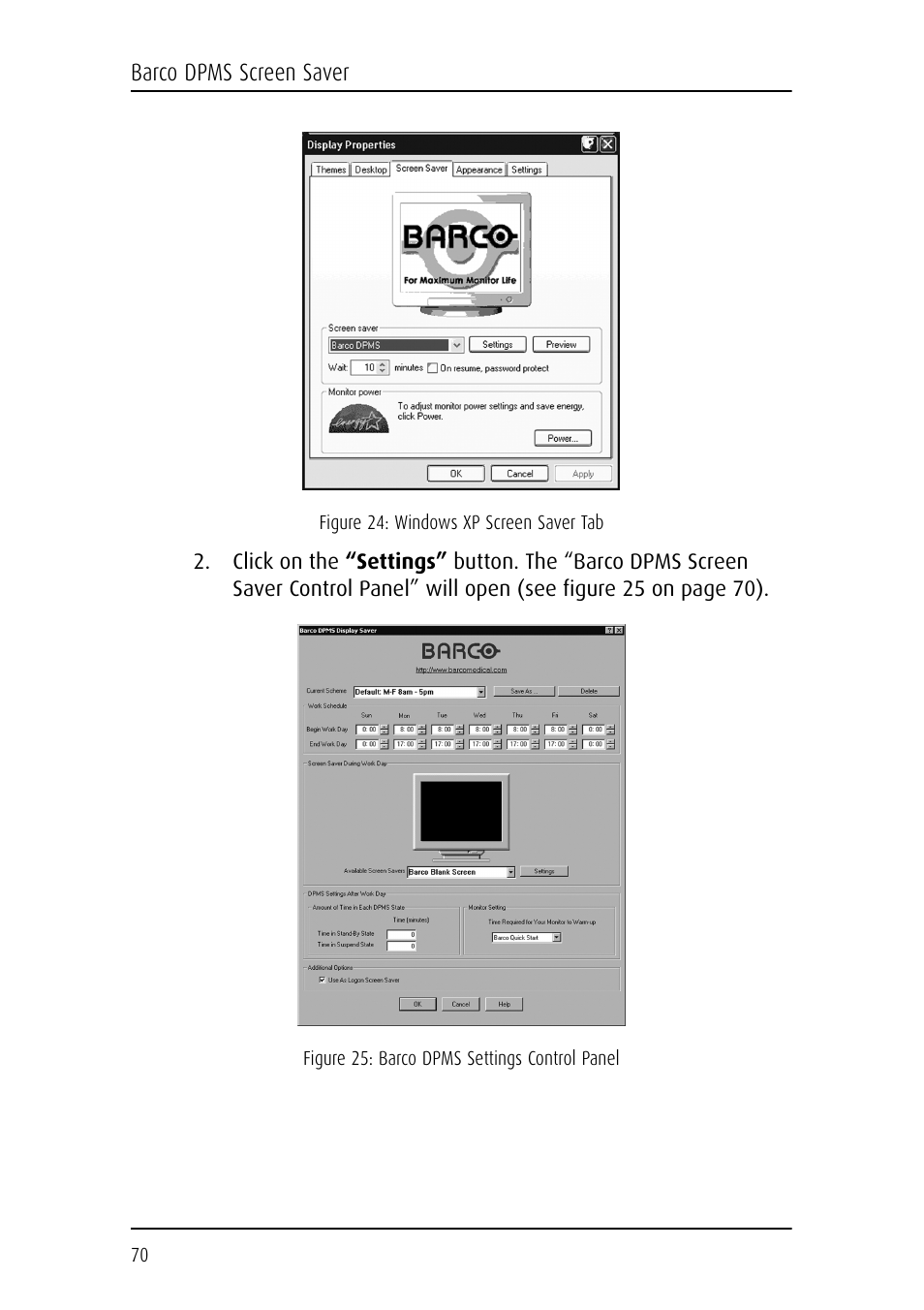 Barco DICOM THEATER MGP 15 User Manual | Page 70 / 102
