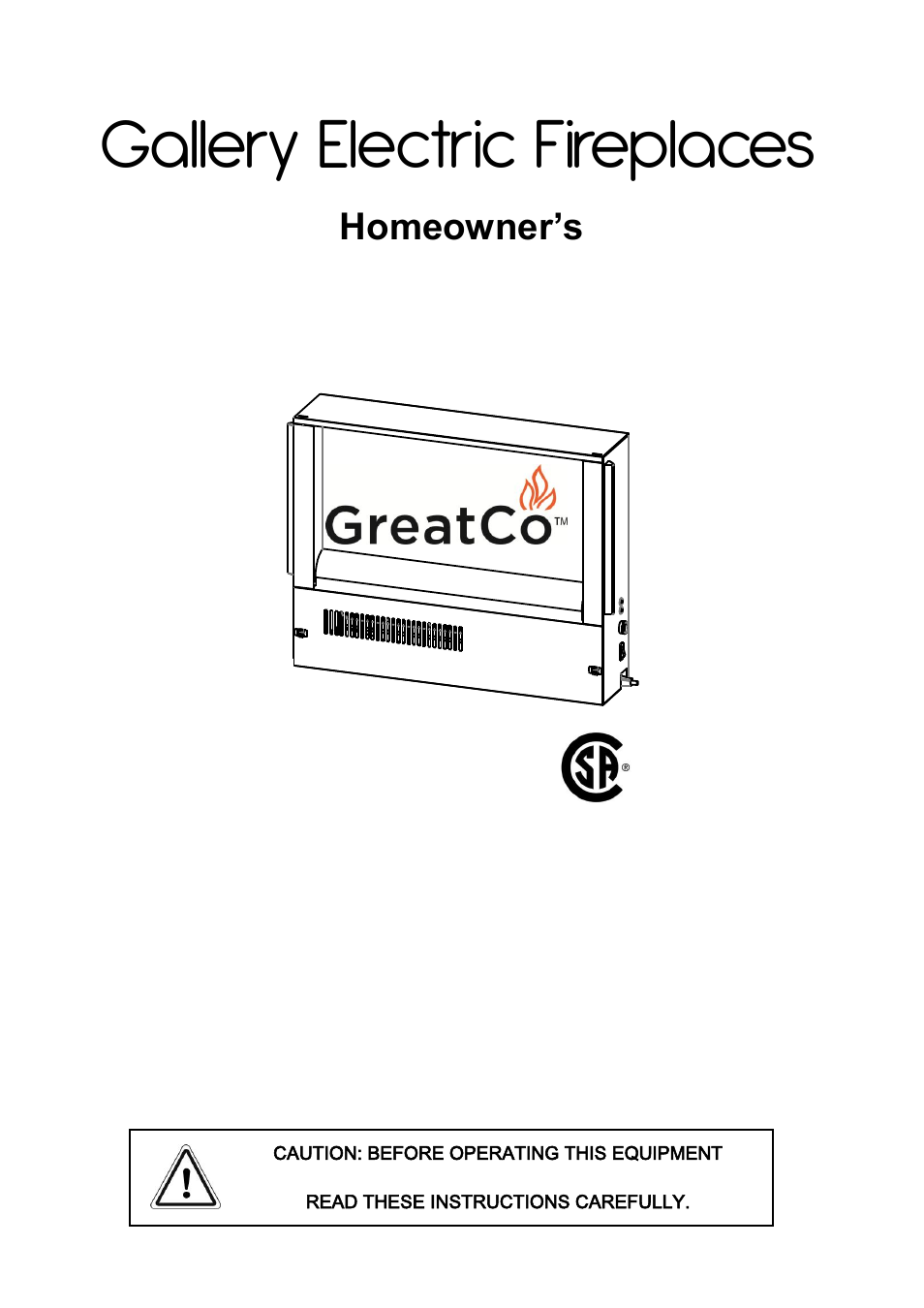 Outdoor Great Room GER-36 User Manual | 9 pages