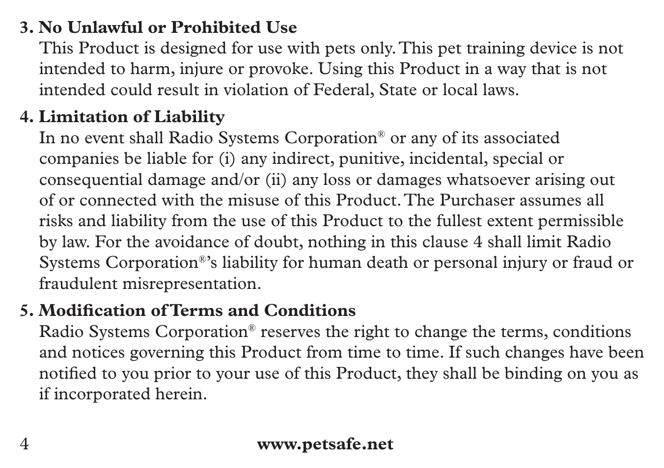 Petsafe 250 m Add-A-Dog® Extra Receiver Collar User Manual | Page 4 / 36