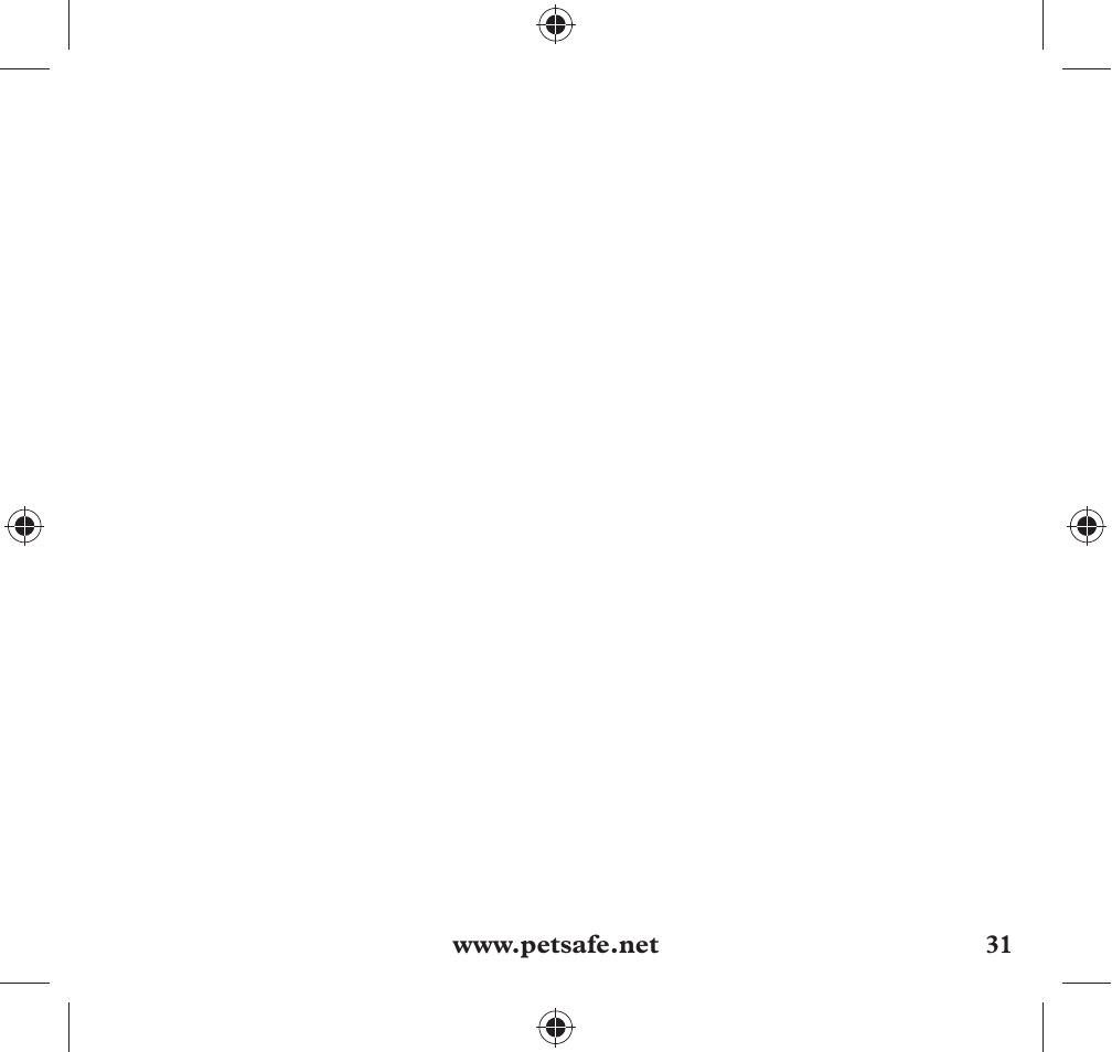 Petsafe 350 m Add-A-Dog® Extra Receiver Collar User Manual | Page 31 / 32
