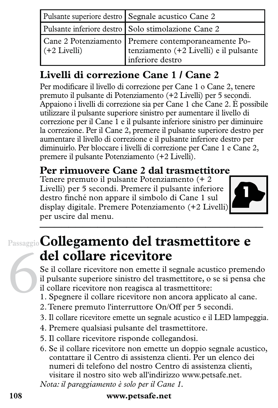 Petsafe 350 m Little Dog Deluxe Remote Trainer User Manual | Page 108 / 164