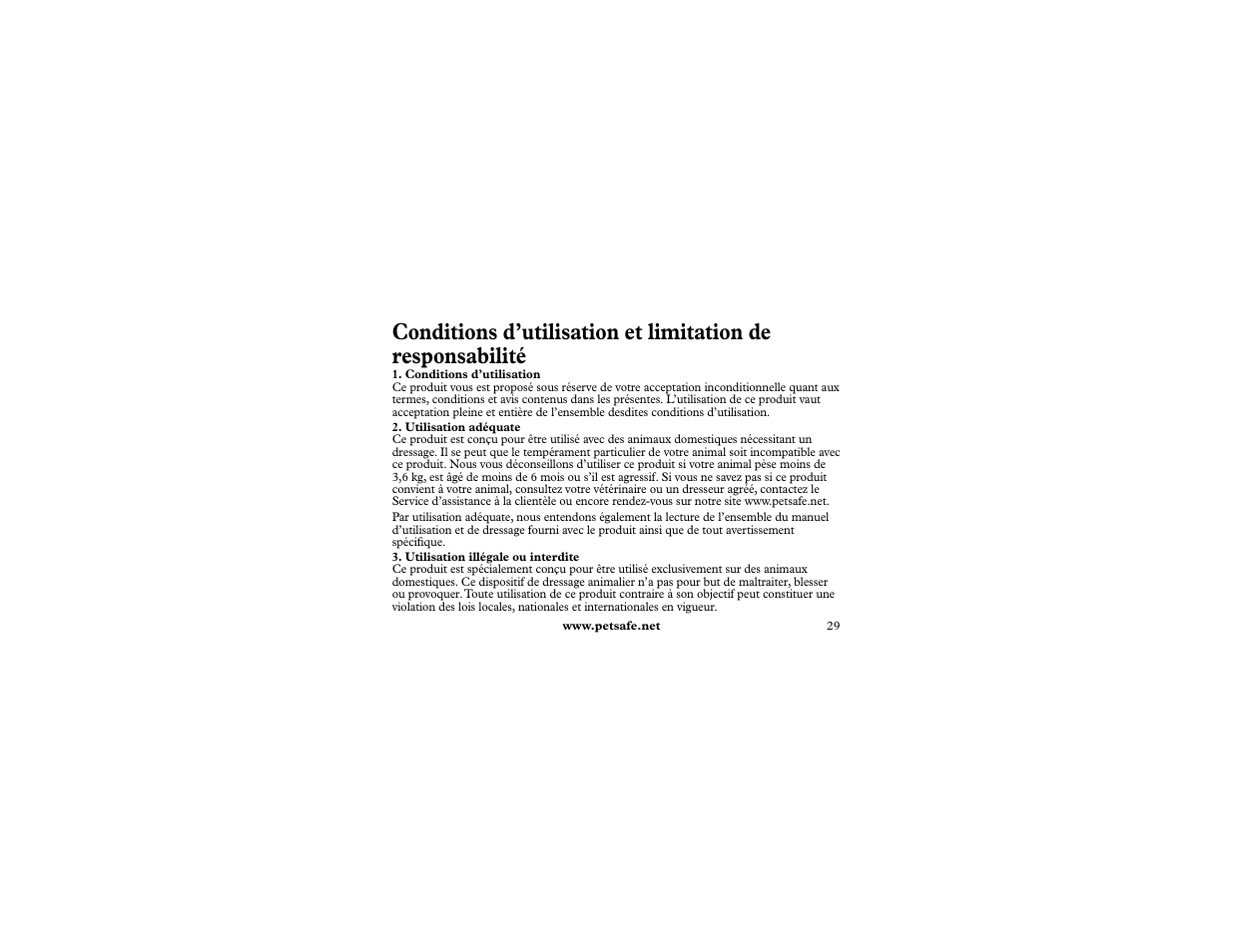 Petsafe 400 m Remote Trainer Add-A-Dog User Manual | Page 29 / 92