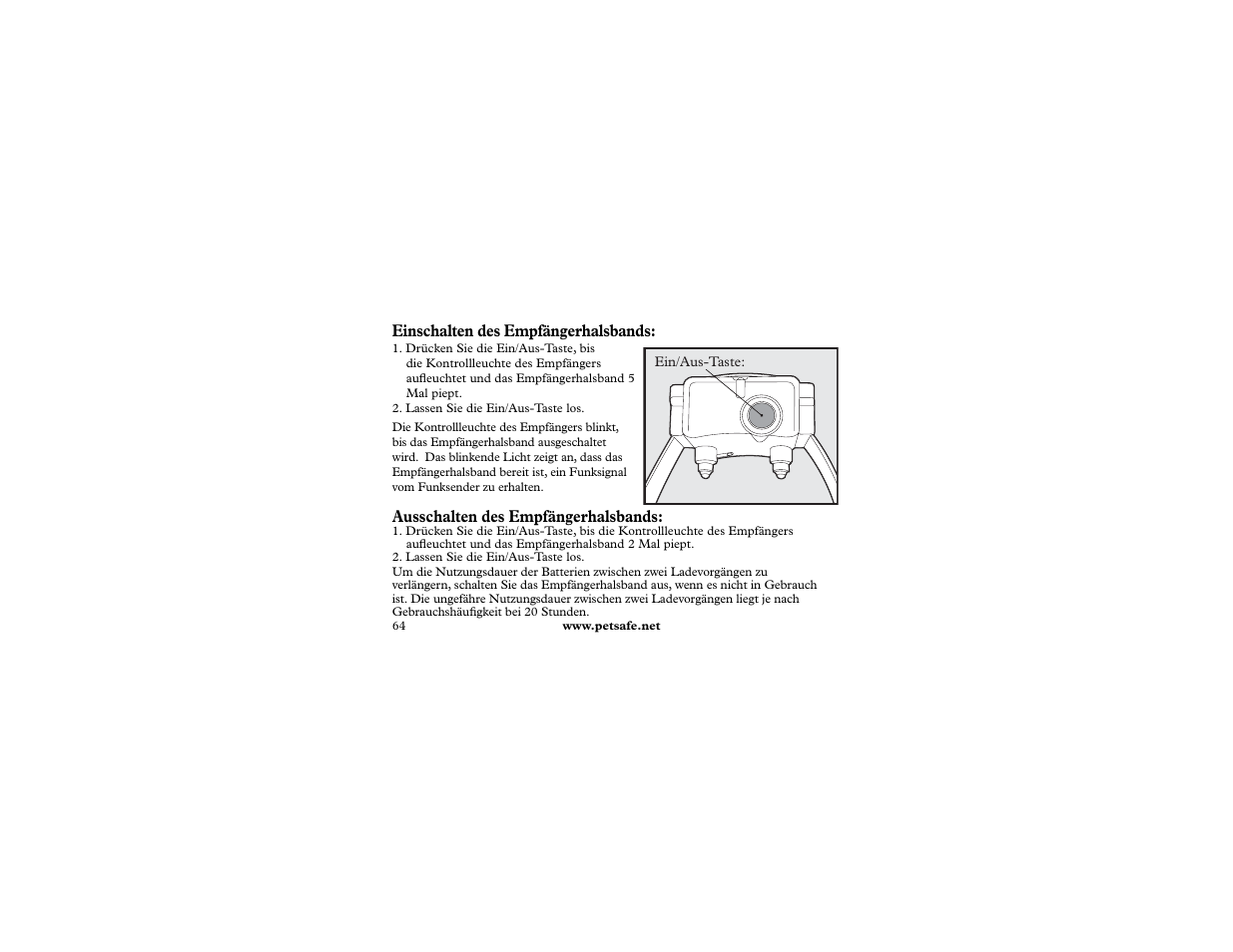 Petsafe 400 m Remote Trainer Add-A-Dog User Manual | Page 64 / 92