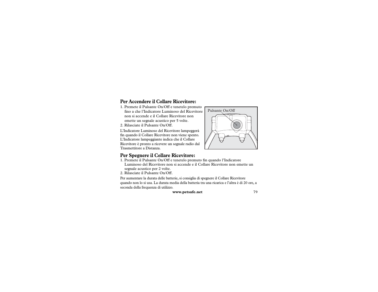 Petsafe 400 m Remote Trainer Add-A-Dog User Manual | Page 79 / 92
