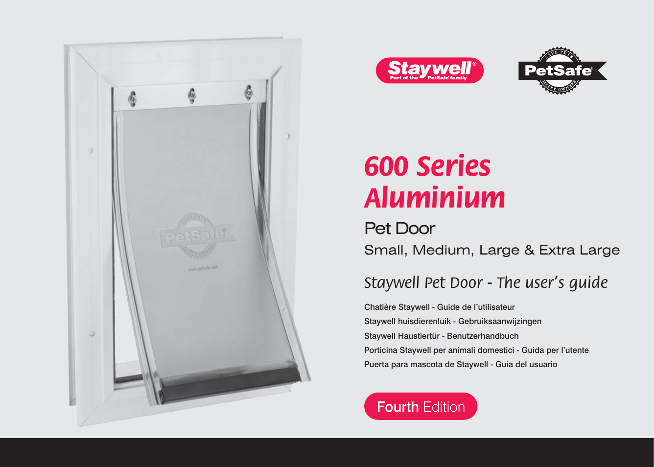 Petsafe Aluminium Pet Door User Manual | 40 pages