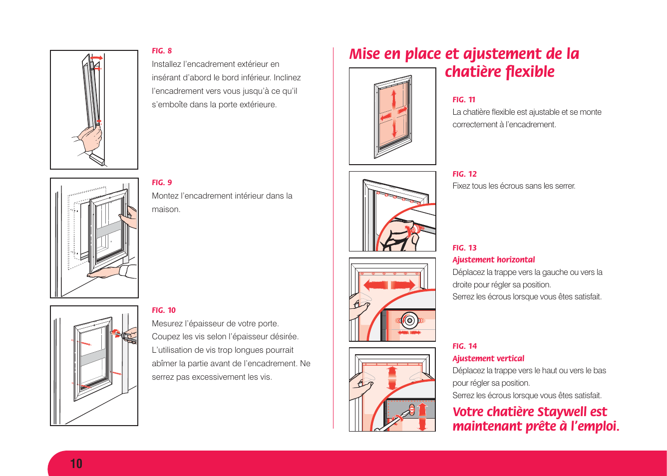 Petsafe Aluminium Pet Door User Manual | Page 11 / 40