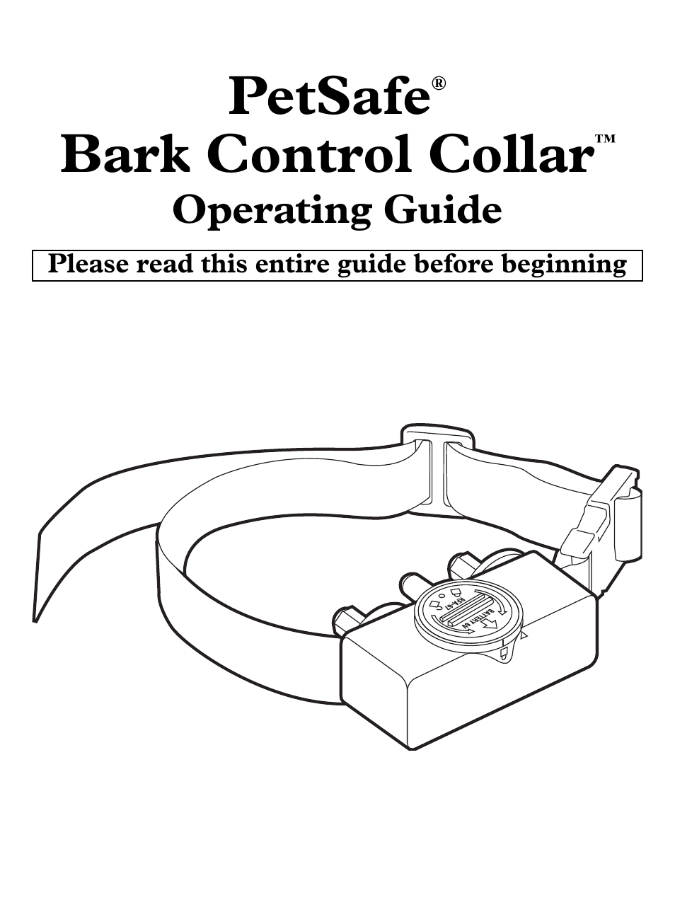 Petsafe Basic Bark Control Collar User Manual | 12 pages