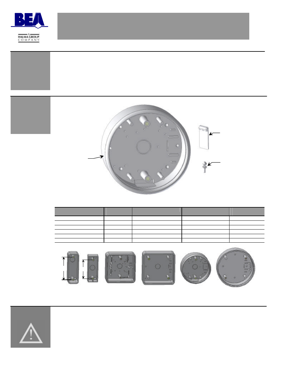 BEA 10T300PB User Manual | 2 pages