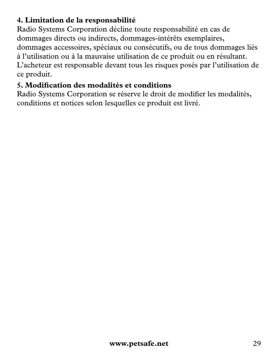 Petsafe Collarless Remote Trainer User Manual | Page 29 / 88