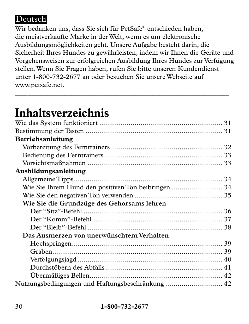 Petsafe Collarless Remote Trainer User Manual | Page 30 / 88