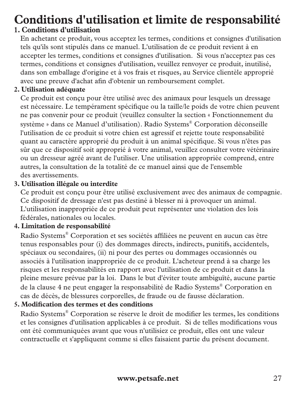 Petsafe Deluxe Bark Control User Manual | Page 27 / 96