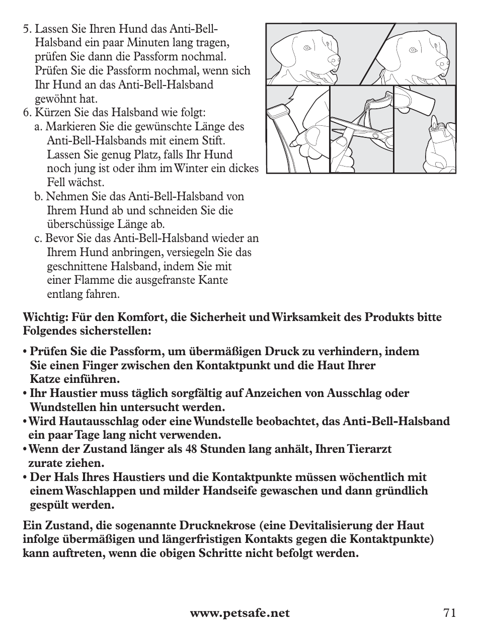 Petsafe Deluxe Bark Control User Manual | Page 71 / 96