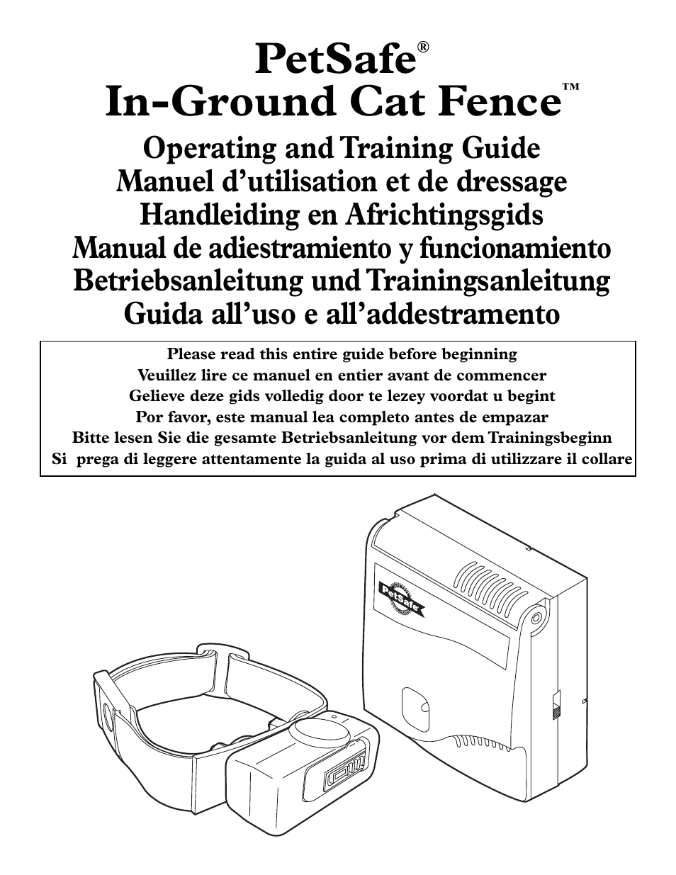 Petsafe Deluxe In-Ground Cat Fence™ User Manual | 112 pages