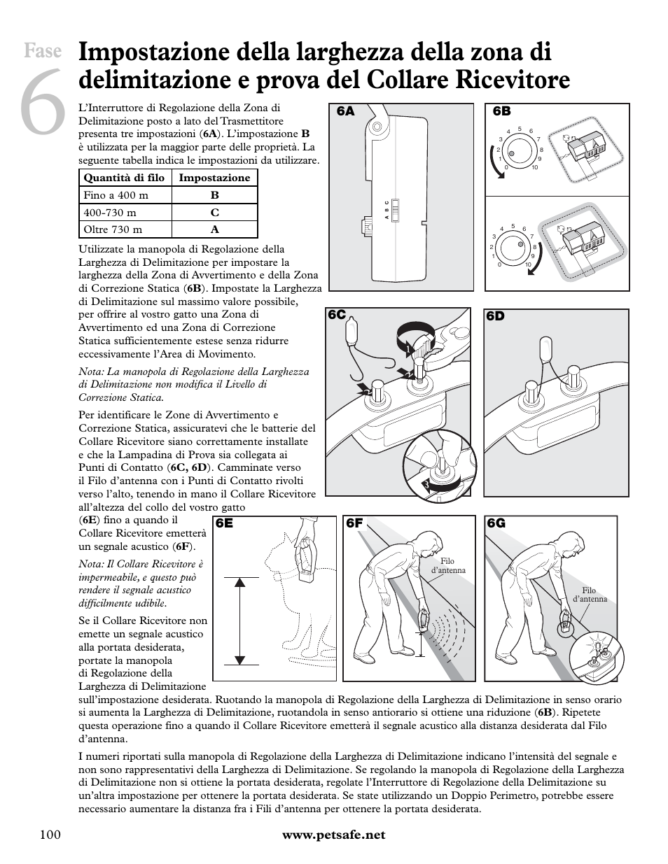 Fase | Petsafe Deluxe In-Ground Cat Fence™ User Manual | Page 100 / 112