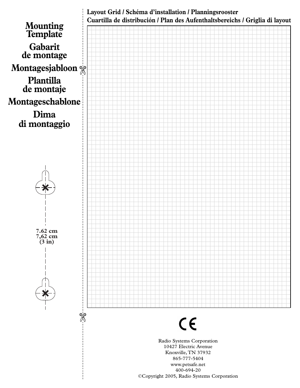 Petsafe Deluxe In-Ground Cat Fence™ User Manual | Page 112 / 112