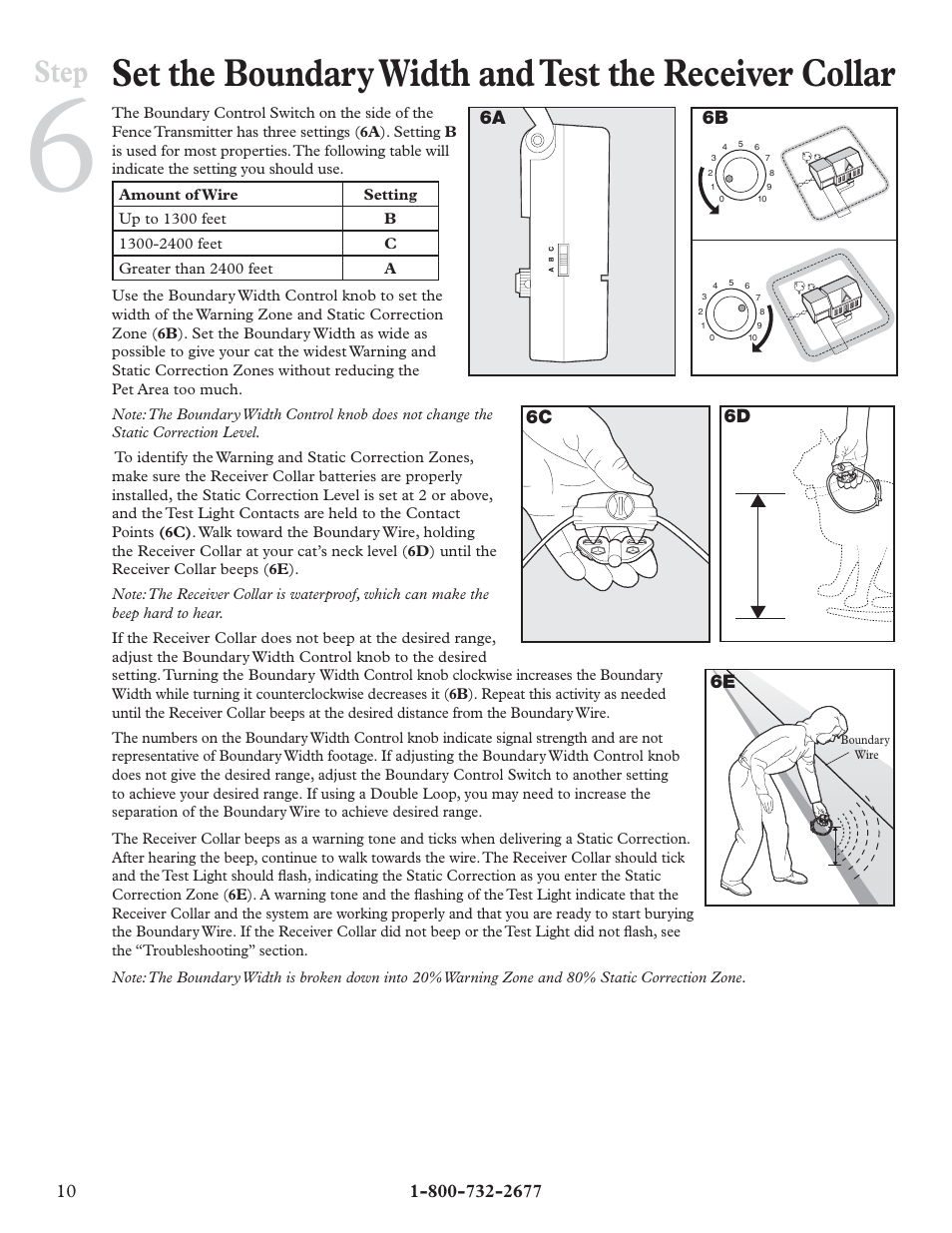 Step | Petsafe Deluxe In-Ground Cat Fence™ User Manual | Page 10 / 24