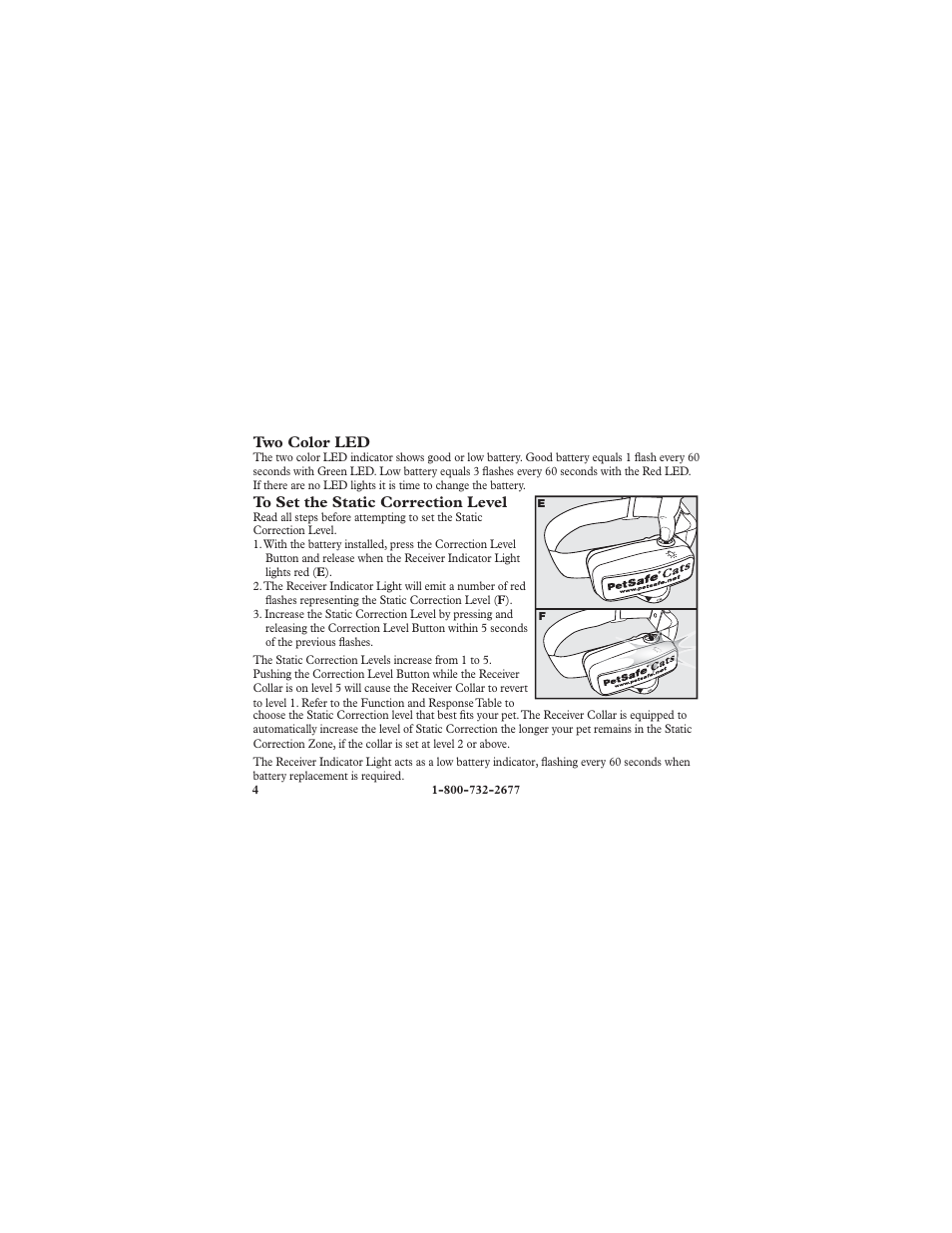 Petsafe Deluxe In-Ground Cat Fence™ Extra Receiver Collar User Manual | Page 4 / 24