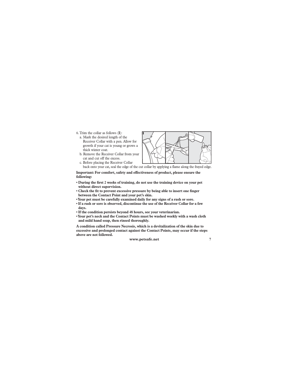 Petsafe Deluxe In-Ground Cat Fence™ Extra Receiver Collar User Manual | Page 7 / 24