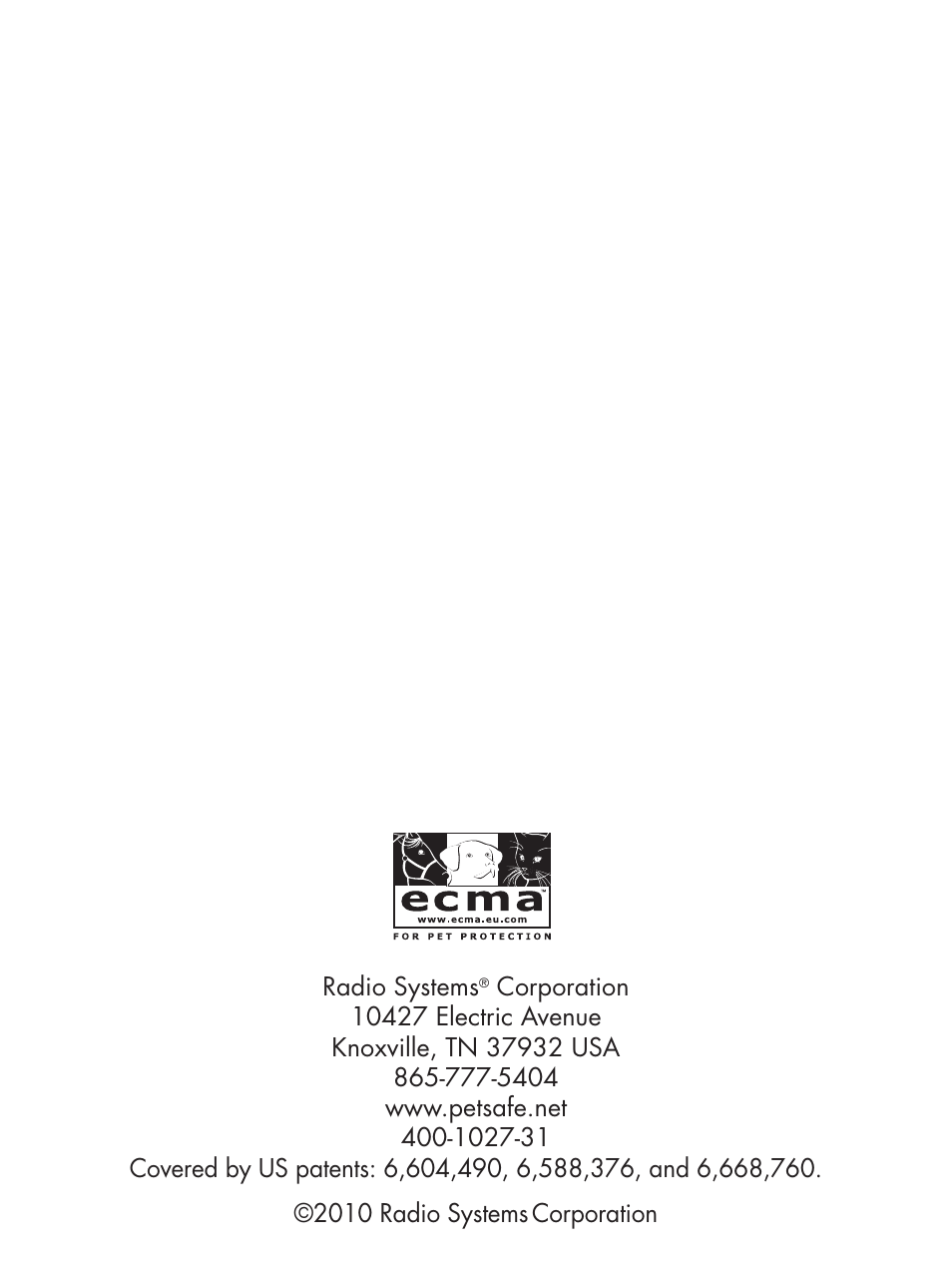 Petsafe Deluxe Little Dog Spray Bark Control User Manual | Page 96 / 96