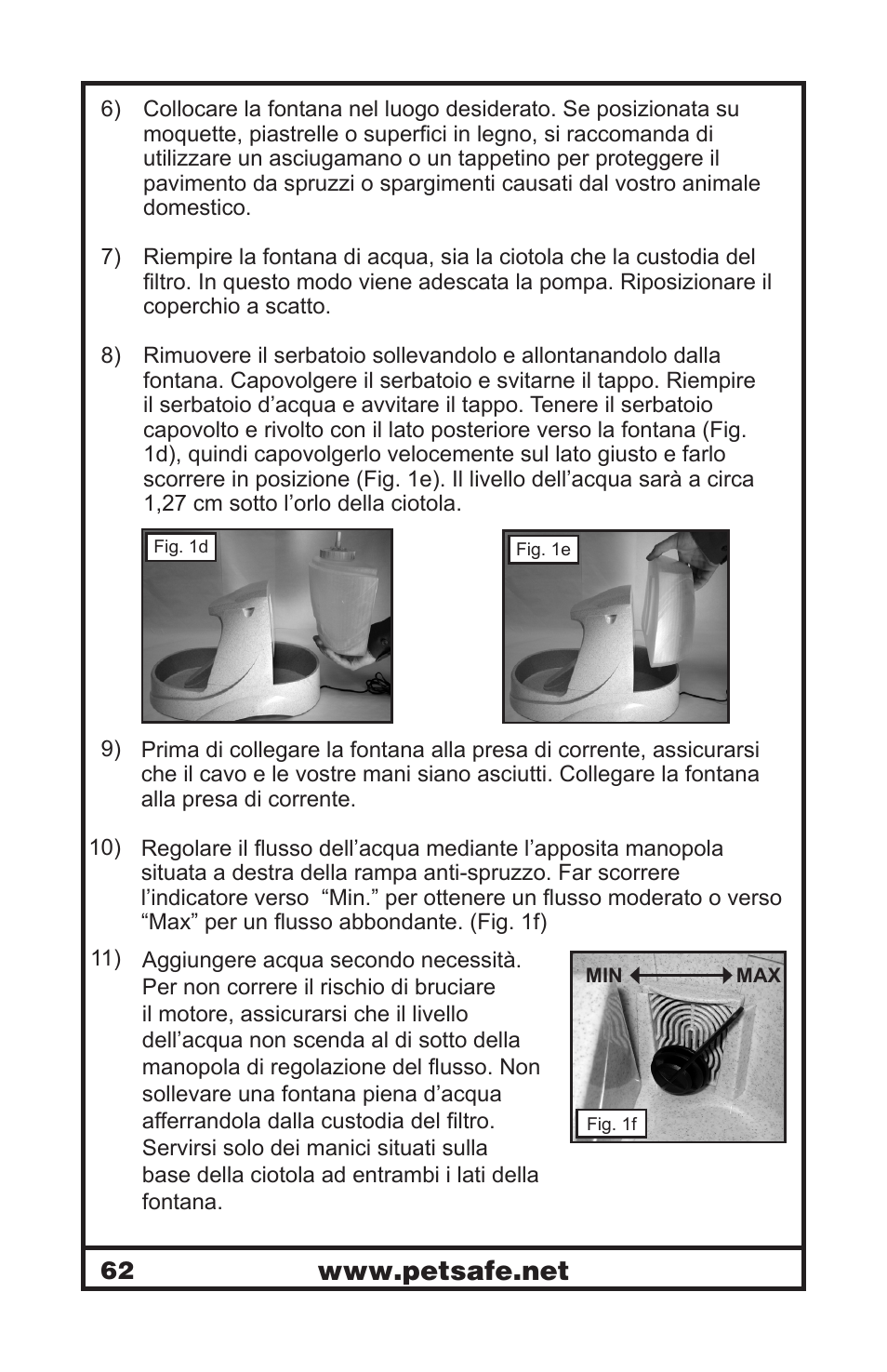 Petsafe Drinkwell® Platinum Pet Fountain User Manual | Page 62 / 85