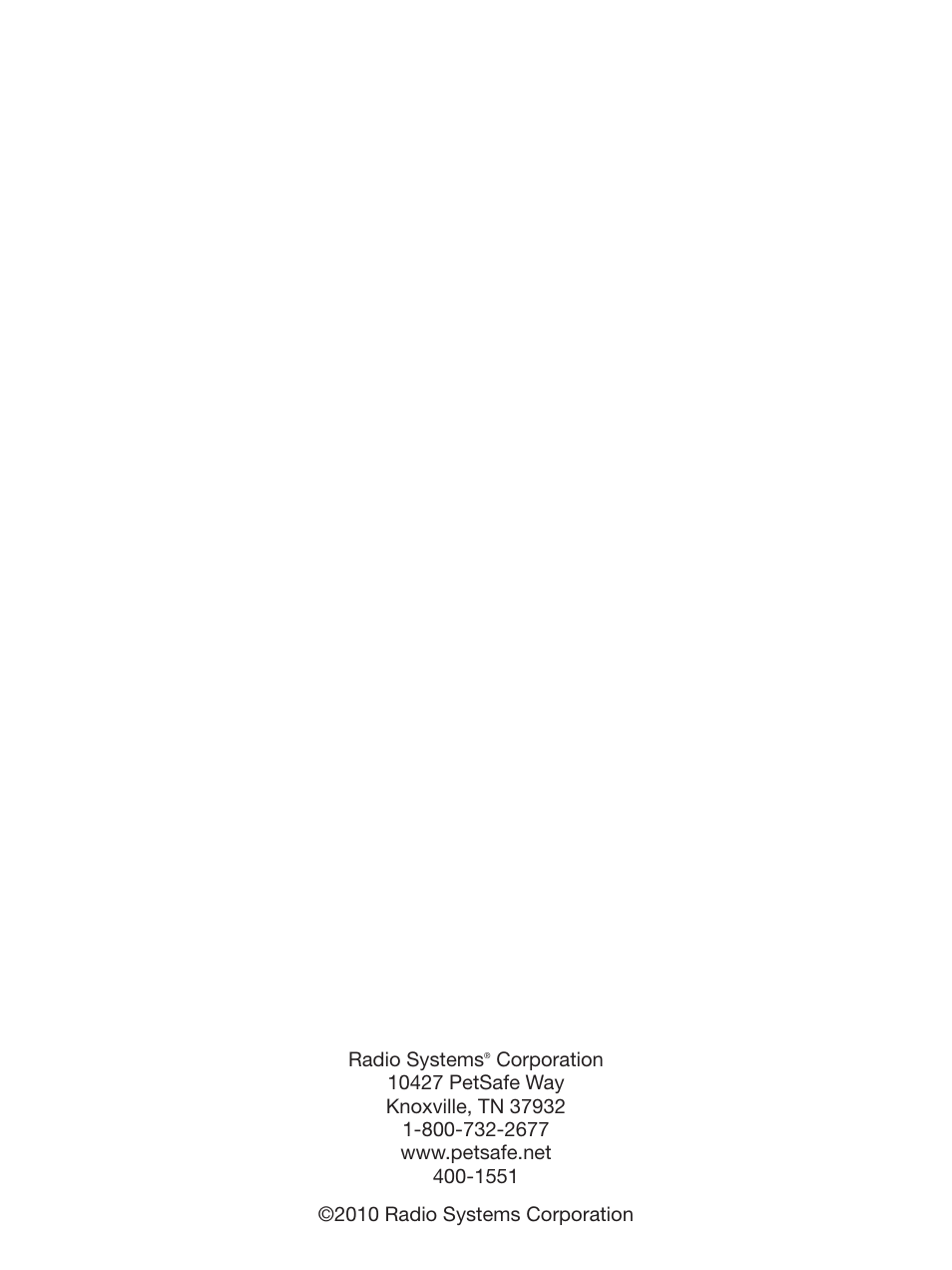 Petsafe Elite Big Dog Bark Control User Manual | Page 12 / 12