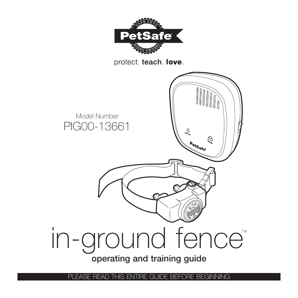 Petsafe In-Ground Fence™ User Manual | 32 pages