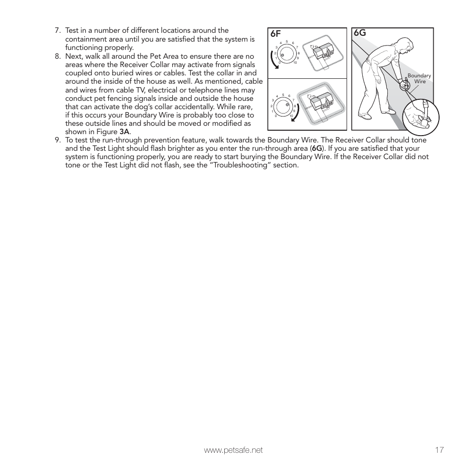 Petsafe In-Ground Fence™ User Manual | Page 17 / 32