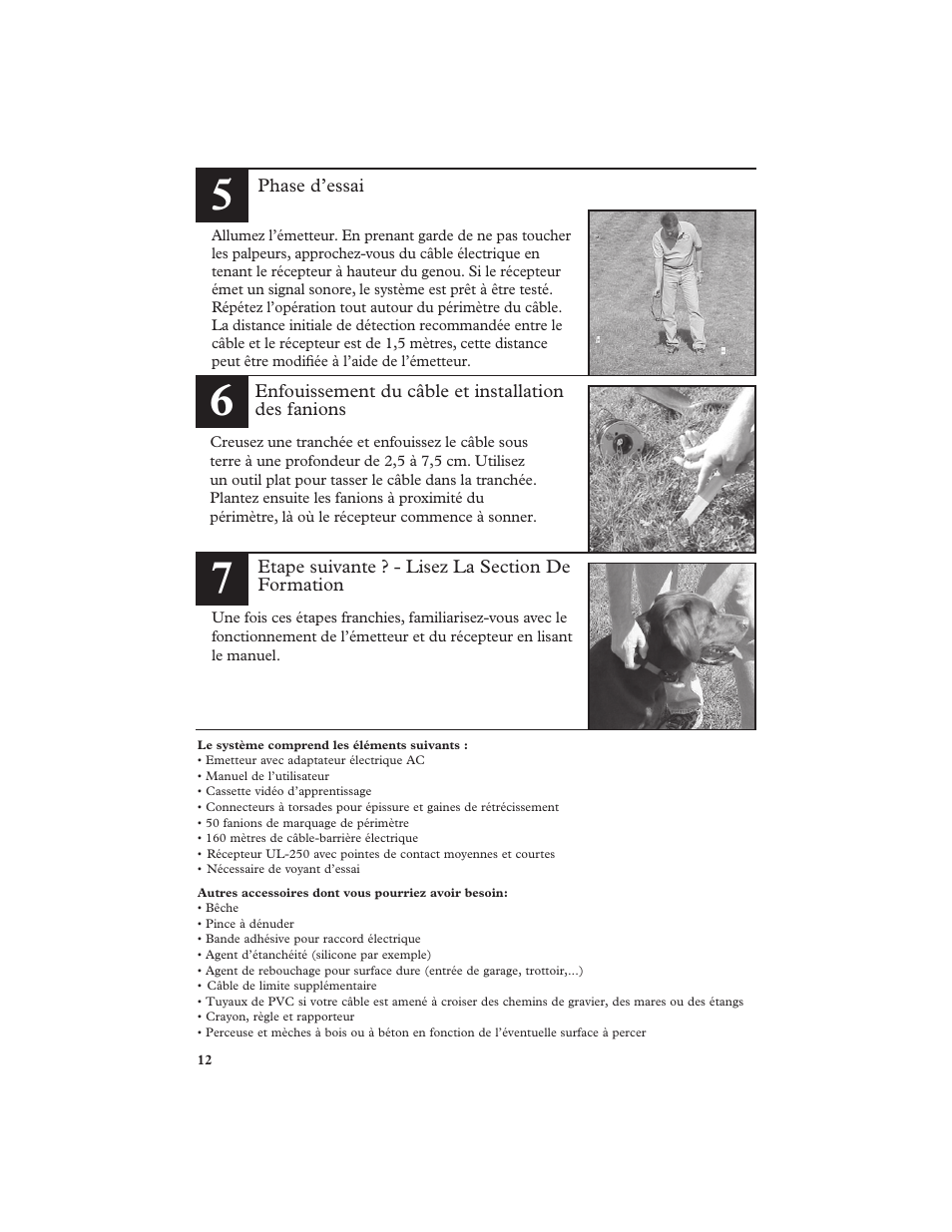 Petsafe In-Ground Fence™ (Older Model) User Manual | Page 12 / 72