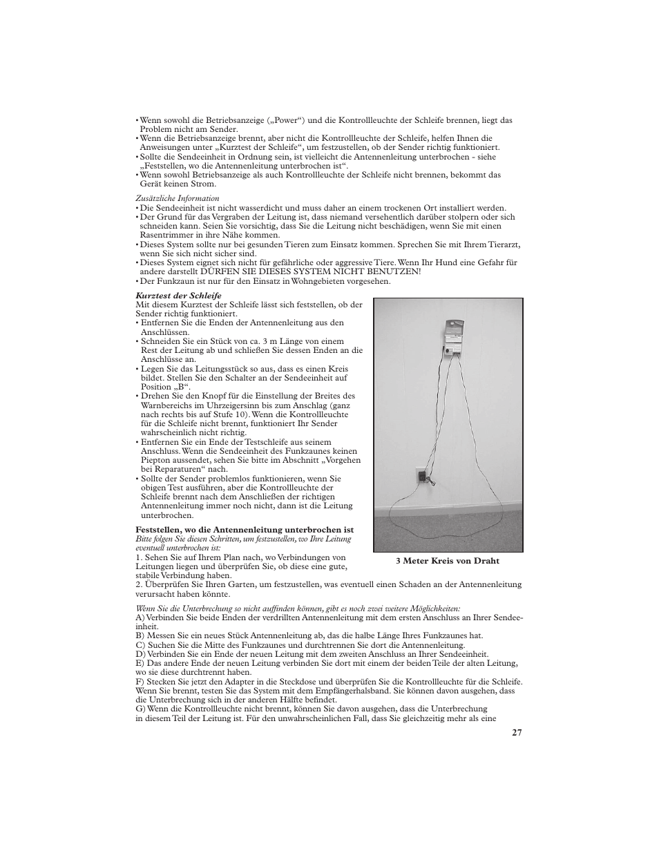 Petsafe In-Ground Fence™ (Older Model) User Manual | Page 27 / 72
