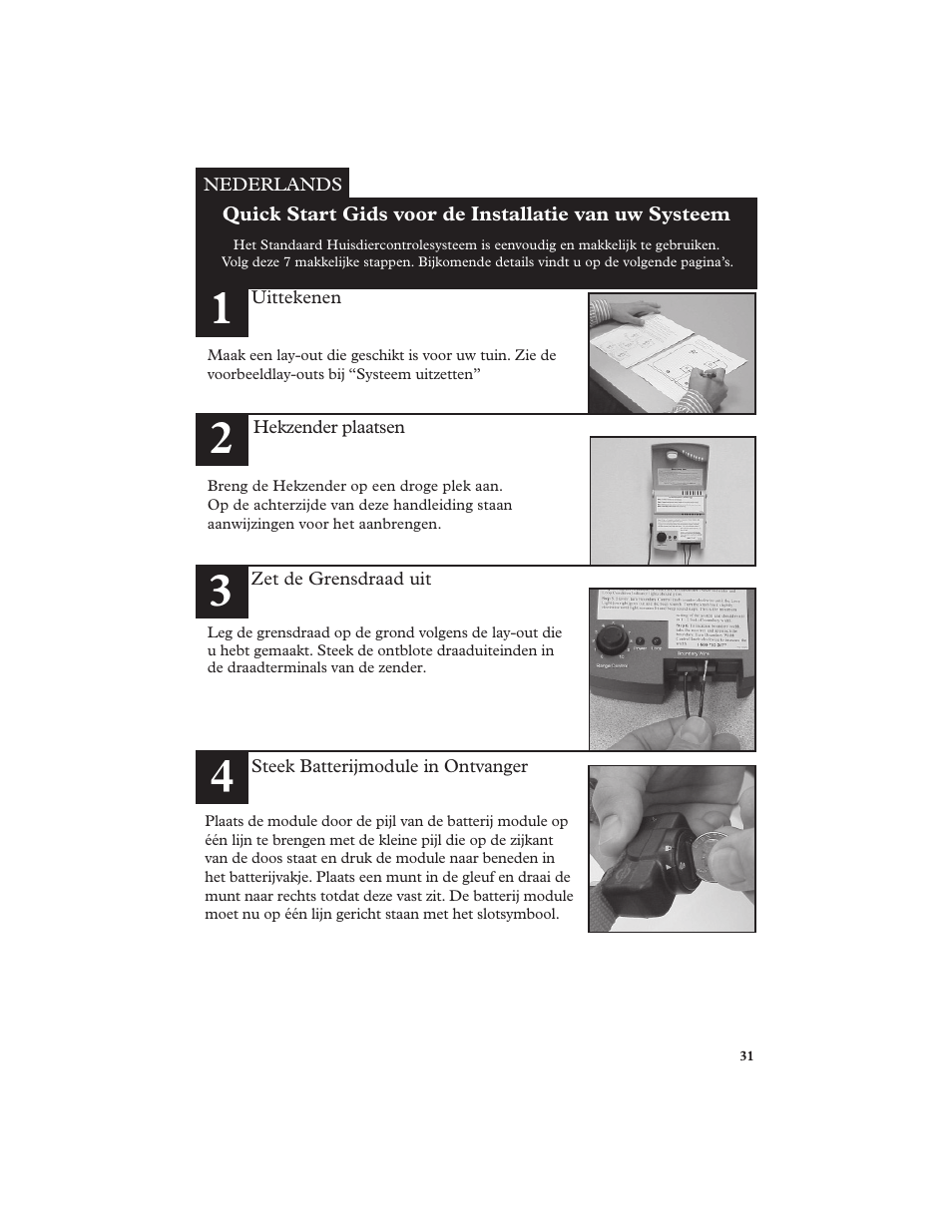 Petsafe In-Ground Fence™ (Older Model) User Manual | Page 31 / 72