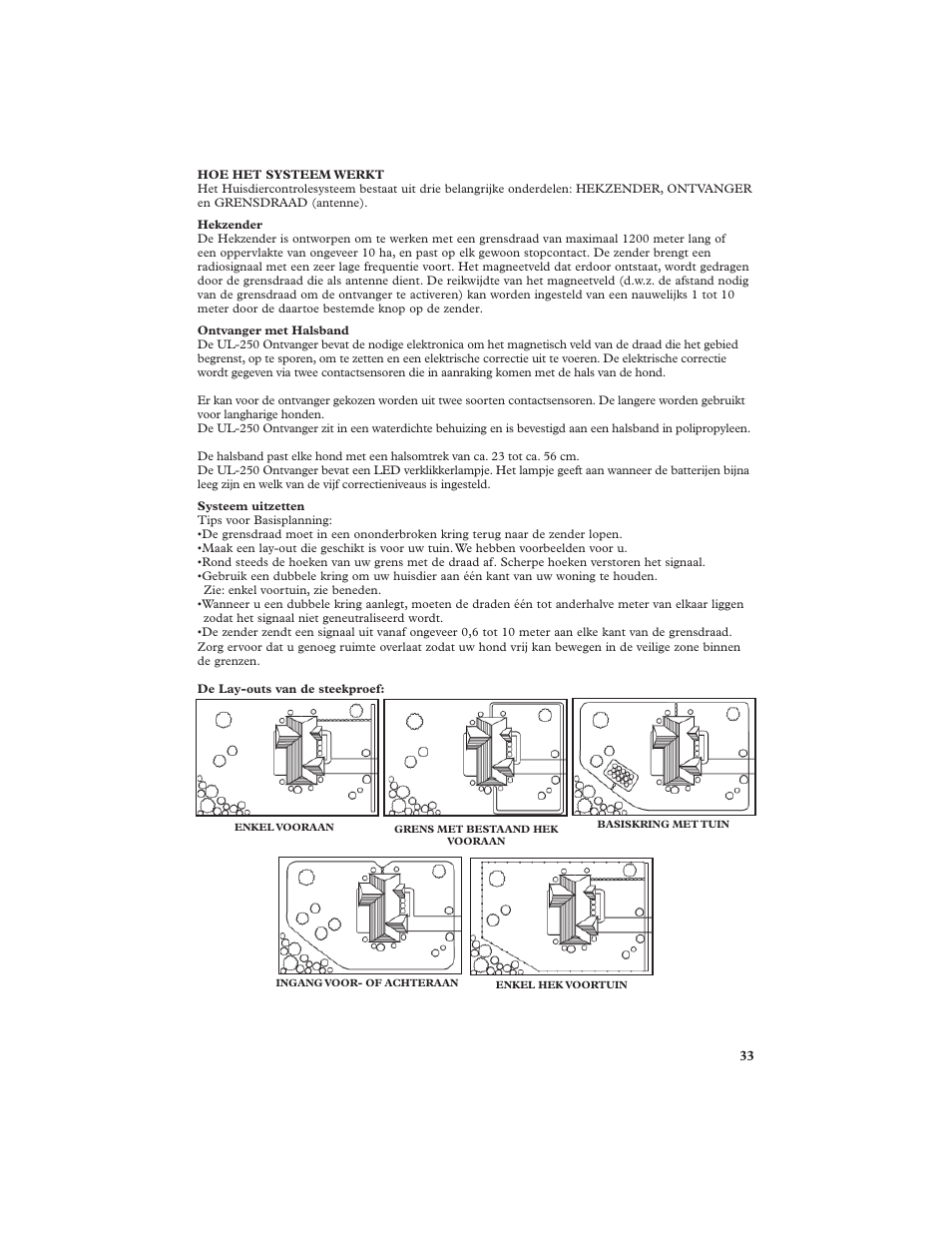 Petsafe In-Ground Fence™ (Older Model) User Manual | Page 33 / 72