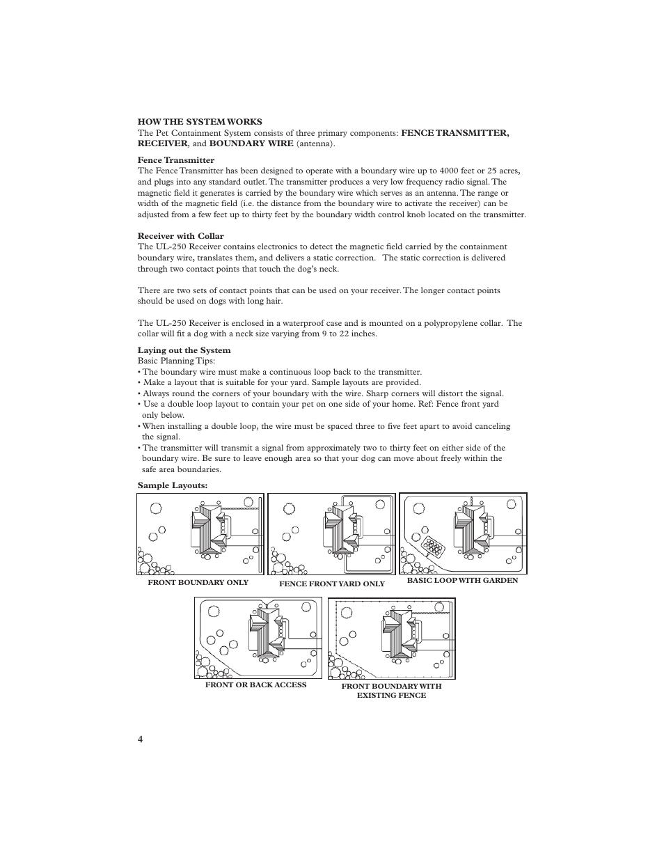 Petsafe In-Ground Fence™ (Older Model) User Manual | Page 4 / 72