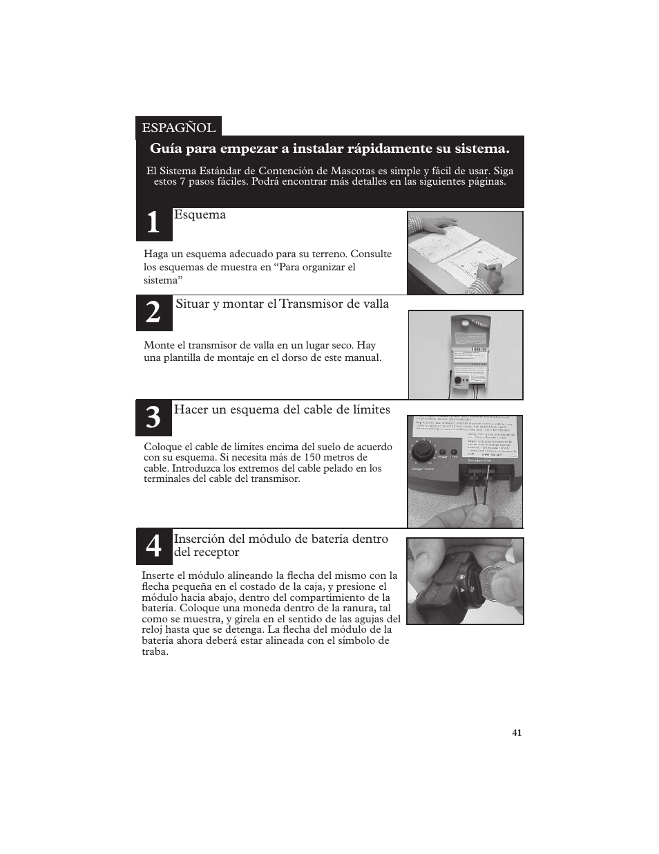Petsafe In-Ground Fence™ (Older Model) User Manual | Page 41 / 72