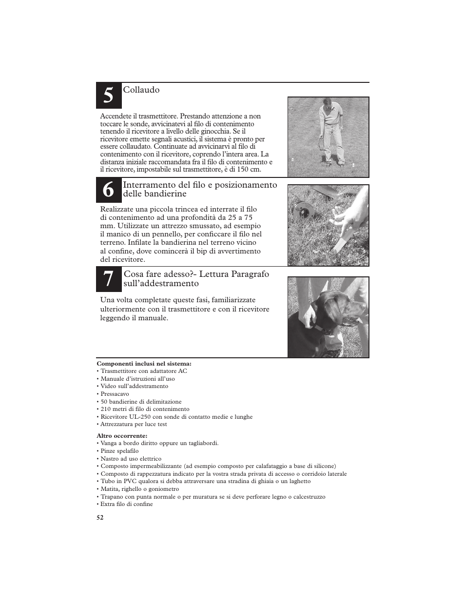 Petsafe In-Ground Fence™ (Older Model) User Manual | Page 52 / 72
