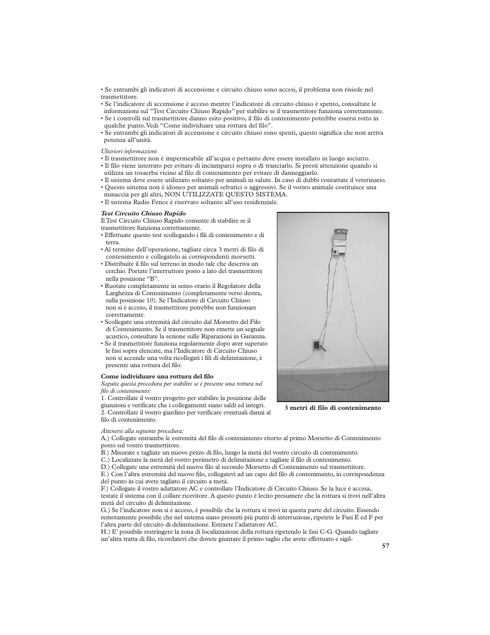 Petsafe In-Ground Fence™ (Older Model) User Manual | Page 57 / 72