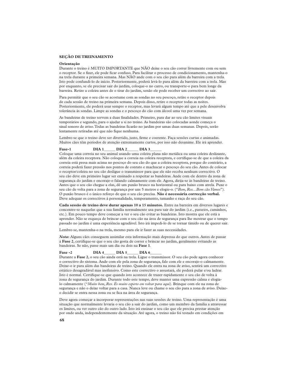 Petsafe In-Ground Fence™ (Older Model) User Manual | Page 68 / 72