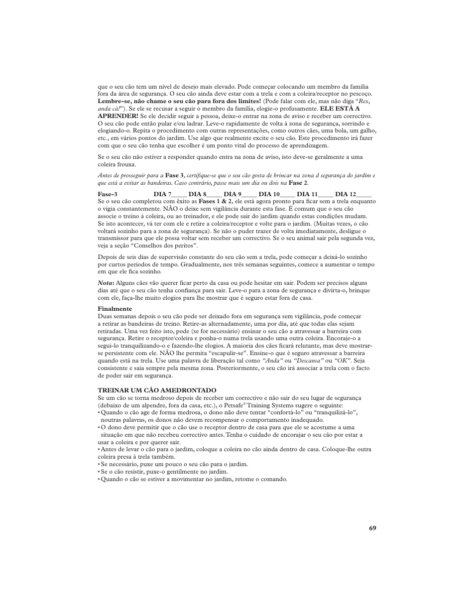 Petsafe In-Ground Fence™ (Older Model) User Manual | Page 69 / 72