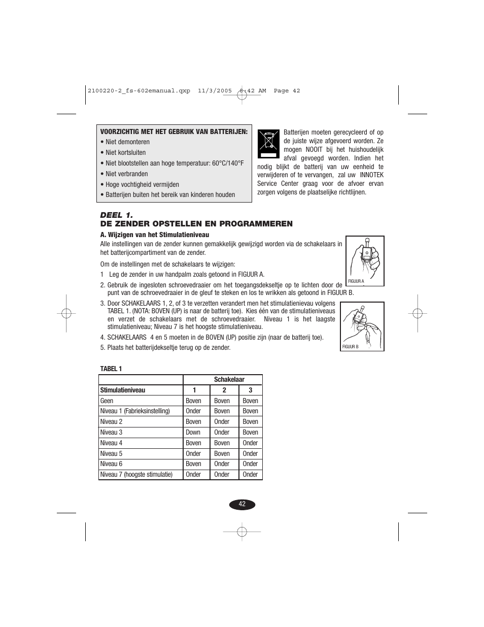 Petsafe Innotek 450 m Remote Training Collar User Manual | Page 42 / 48