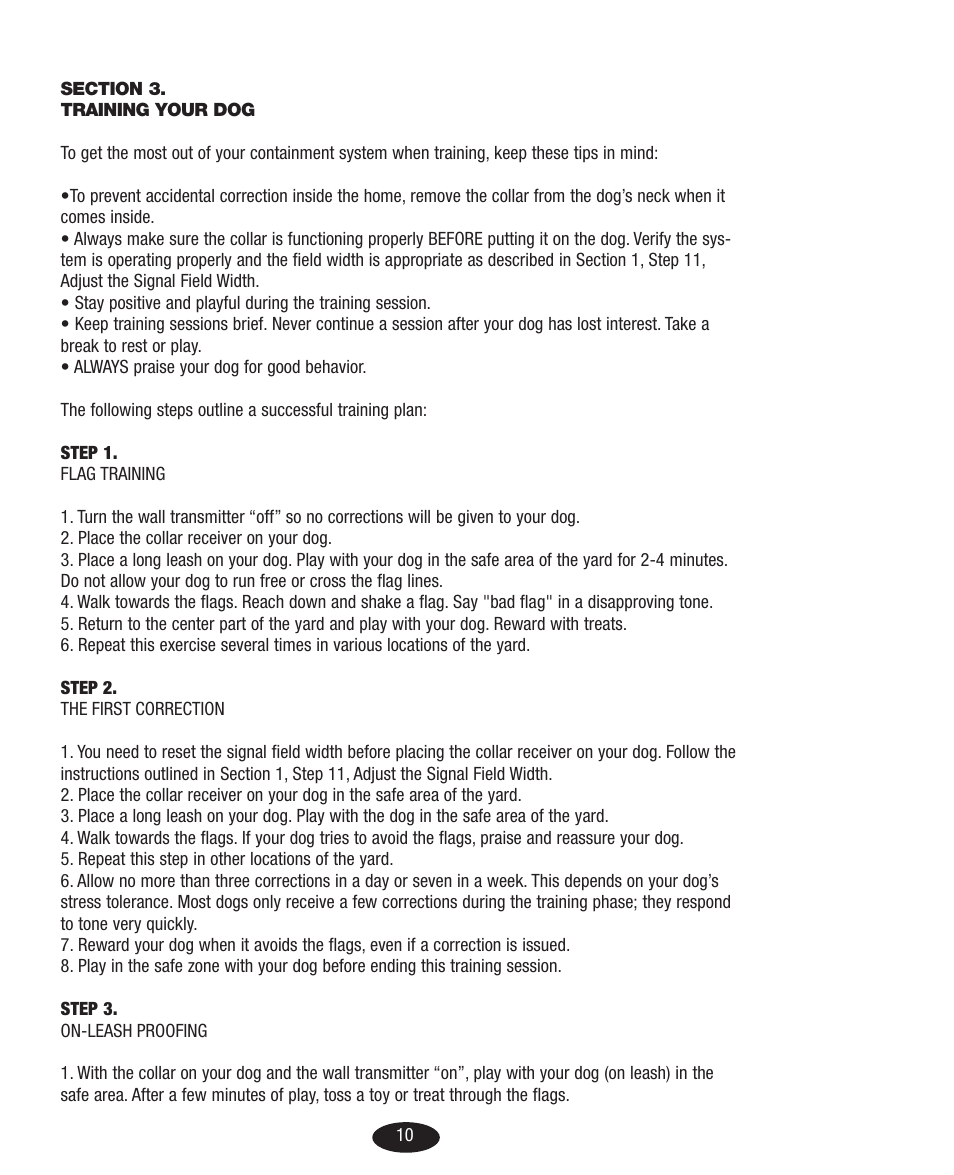 Petsafe Innotek Basic In-Ground Fence User Manual | Page 10 / 92