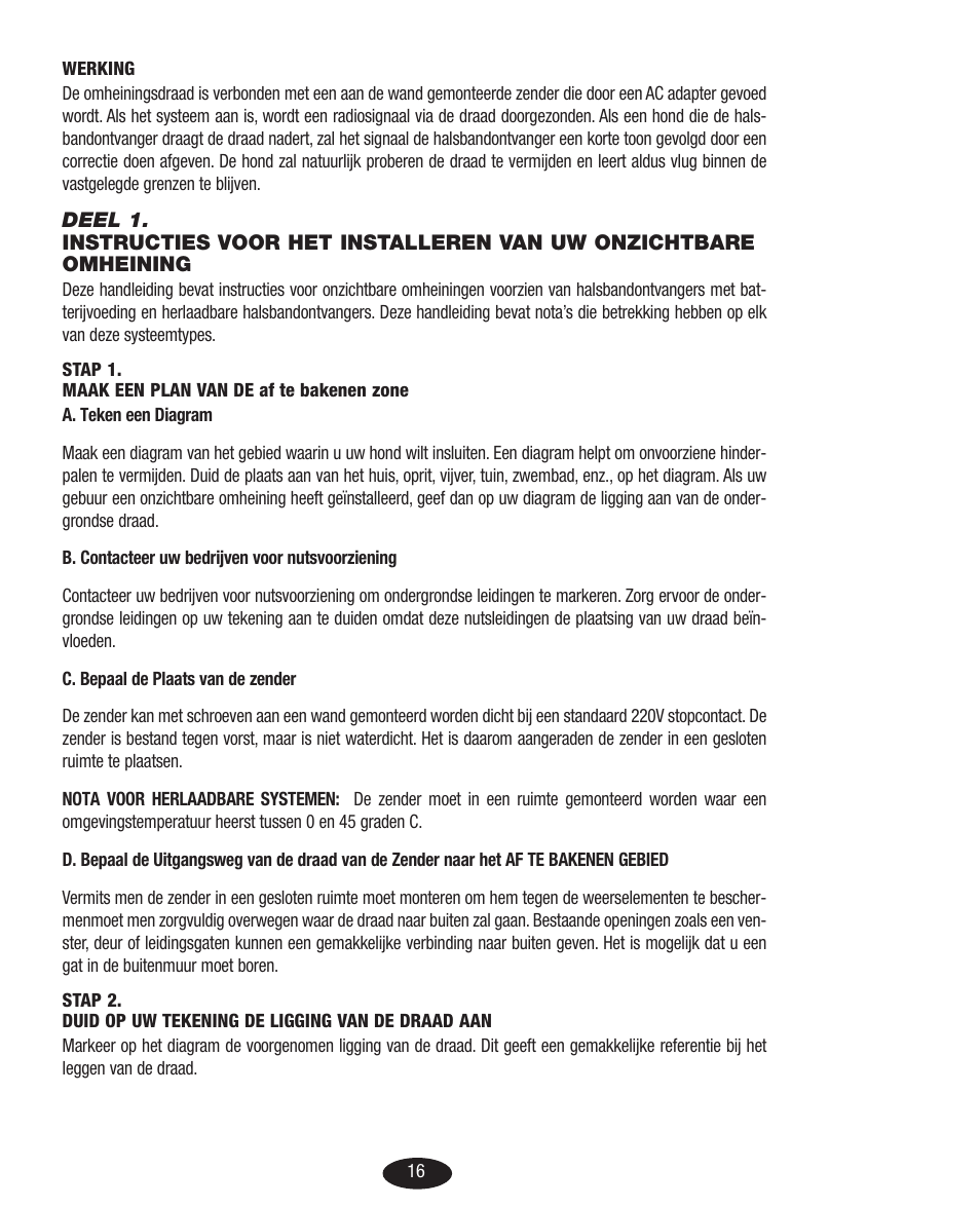 Petsafe Innotek Basic In-Ground Fence User Manual | Page 16 / 92