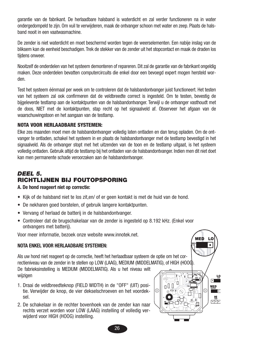 Petsafe Innotek Basic In-Ground Fence User Manual | Page 26 / 92