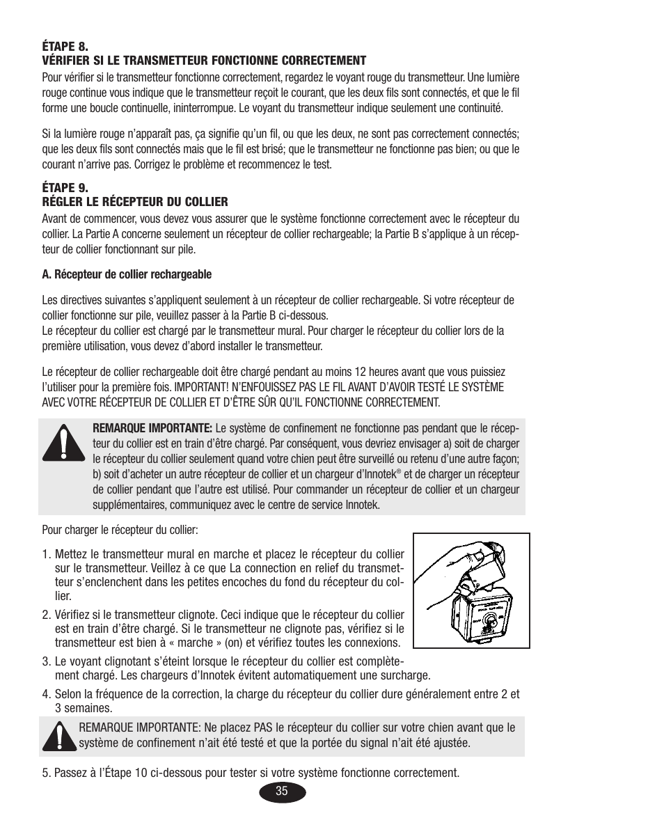 Petsafe Innotek Basic In-Ground Fence User Manual | Page 35 / 92