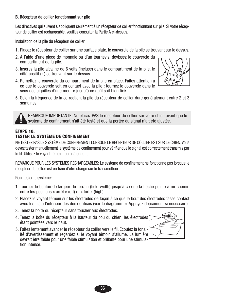 Petsafe Innotek Basic In-Ground Fence User Manual | Page 36 / 92