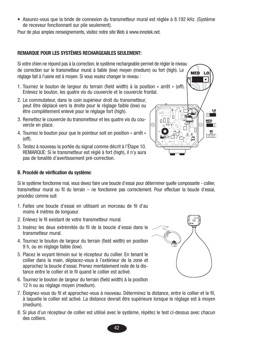 Petsafe Innotek Basic In-Ground Fence User Manual | Page 42 / 92