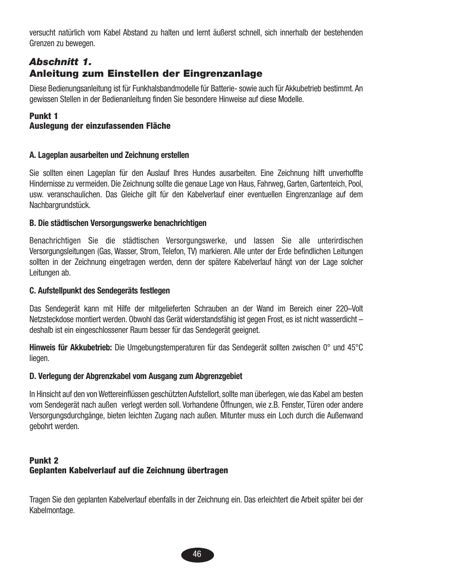 Petsafe Innotek Basic In-Ground Fence User Manual | Page 46 / 92