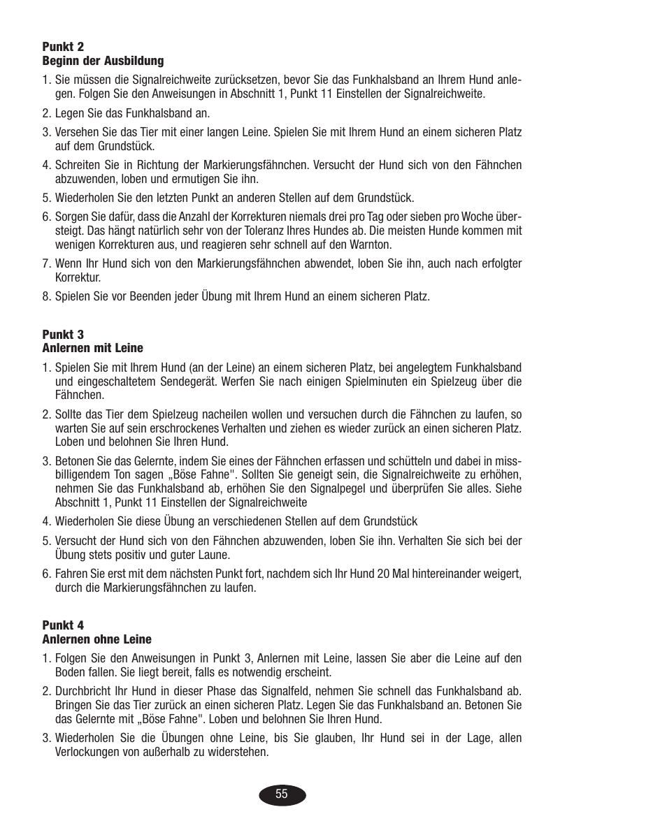 Petsafe Innotek Basic In-Ground Fence User Manual | Page 55 / 92