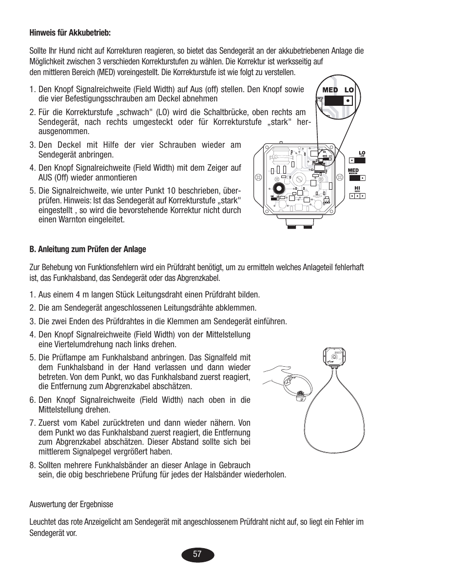 Petsafe Innotek Basic In-Ground Fence User Manual | Page 57 / 92