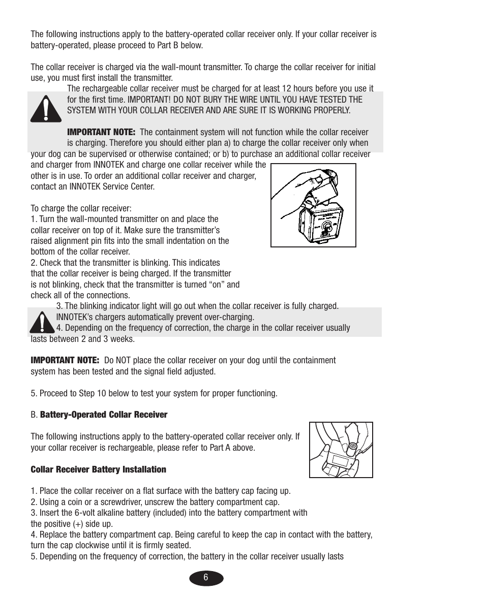 Petsafe Innotek Basic In-Ground Fence User Manual | Page 6 / 92