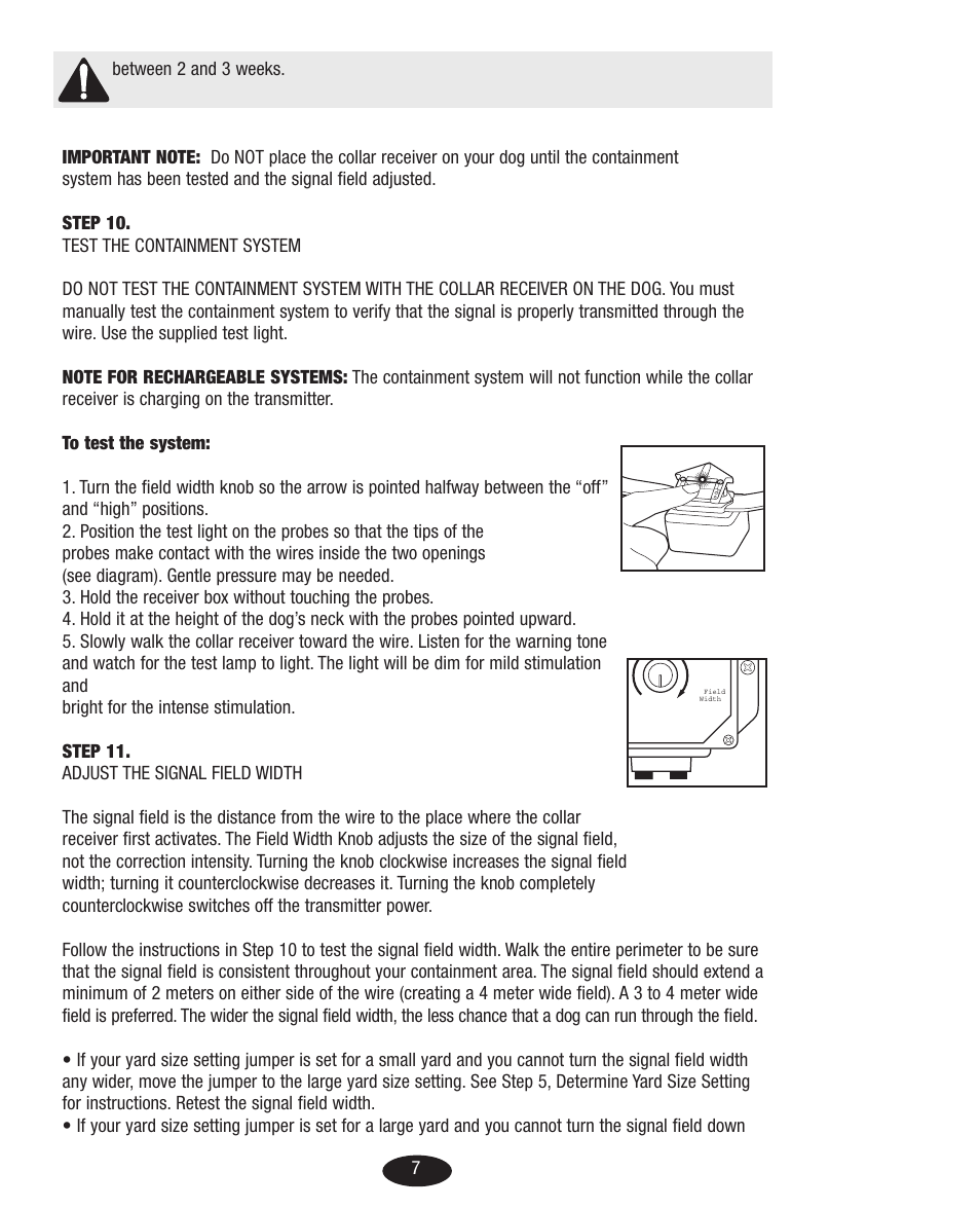 Petsafe Innotek Basic In-Ground Fence User Manual | Page 7 / 92